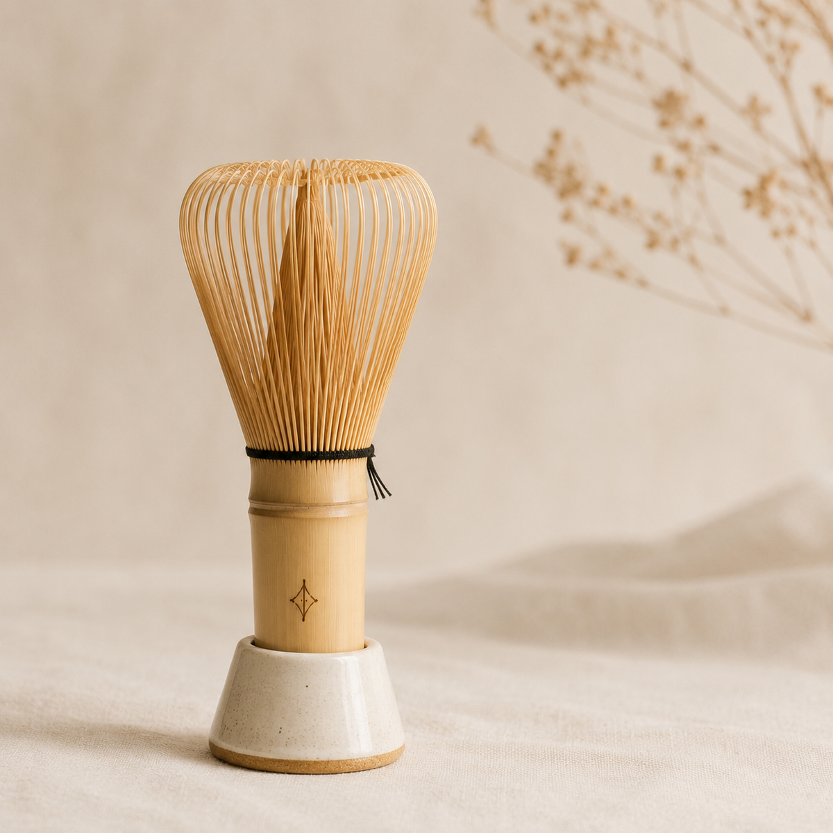 Fouet à matcha traditionnel en bambou, chasen japonais